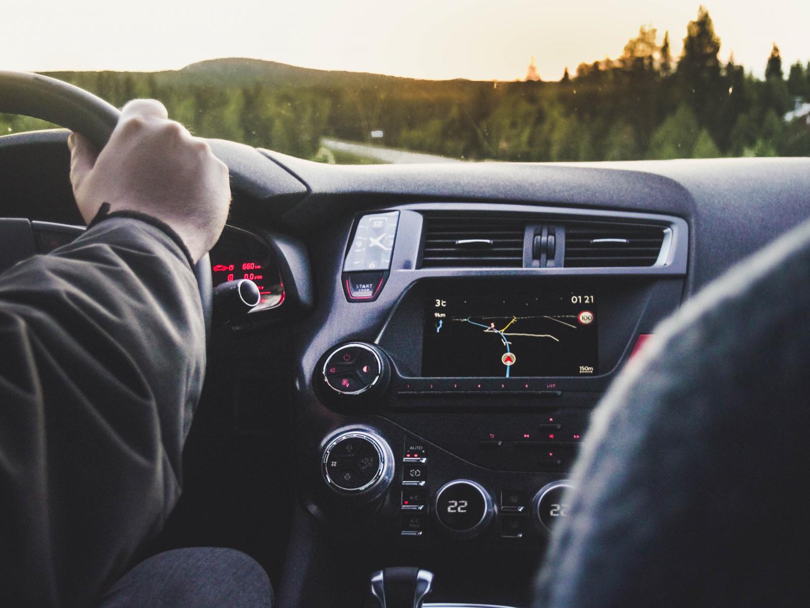 New car interior